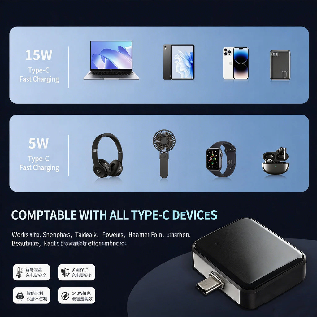 KEBIDUMEI 140W Smart Auto Stop Digital Display Adapter Fully Charged Separator Intelligent Power Cut-Off Protector Charger Phone
